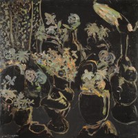 Lamp and Plants